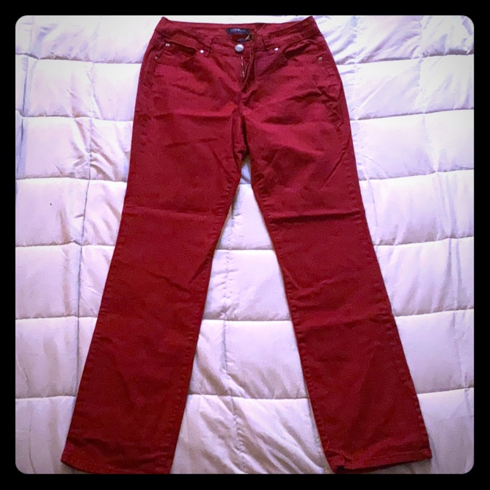 Bandolino Red Jeans